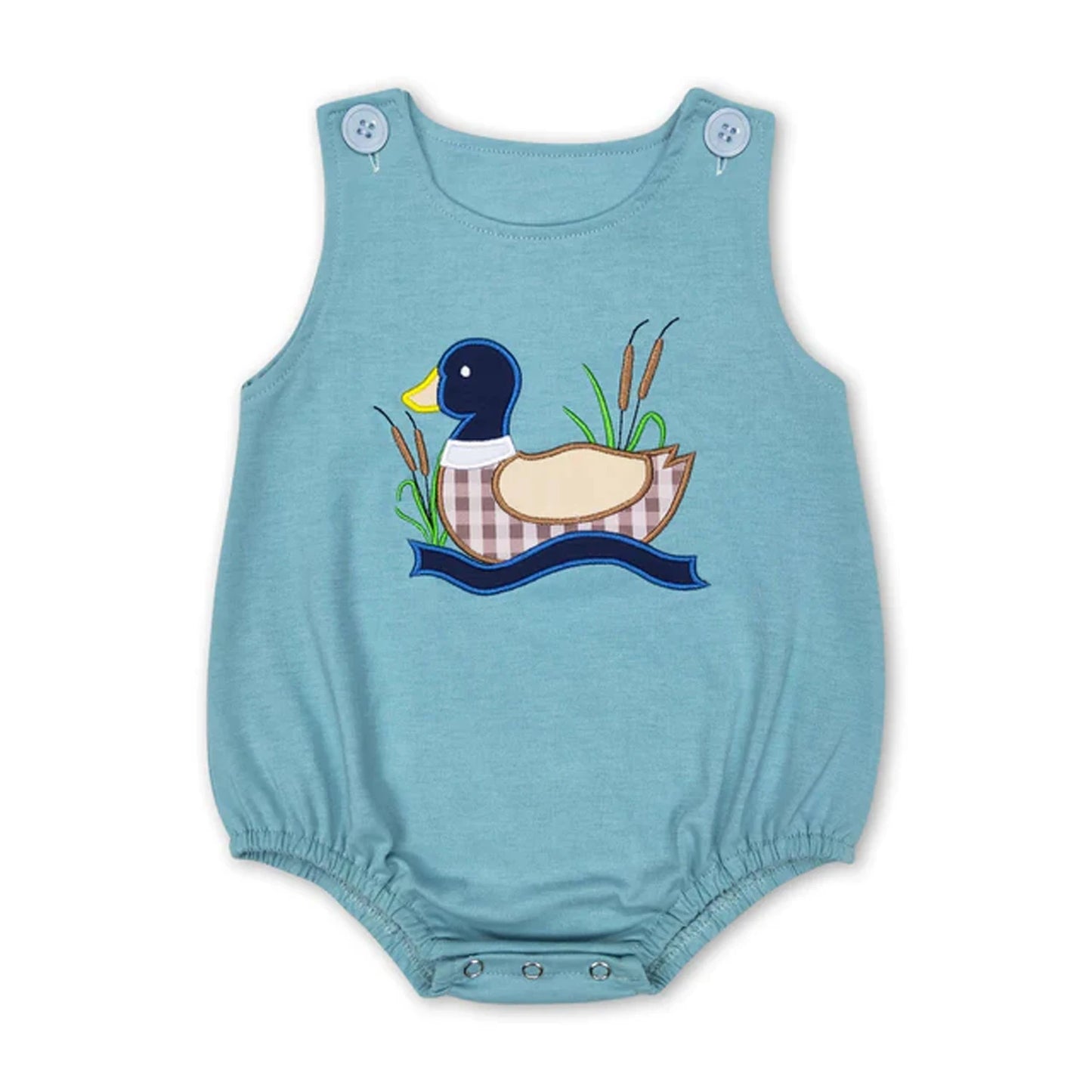 Baby Bubble Romper Fall Pumpkin Dog Mallard Duck Embroidery Newborn Sleeveless Bow Short Sleeve Infant Boy Girl Outfit
